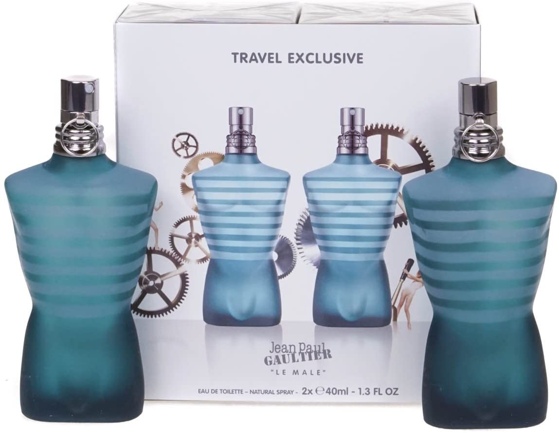 x Jean Set) Gaultier 2 Desire Ltd Perfumes 40ml Male Duo (Gift Pack Paul Le –